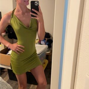 Pretty little thing Green dress